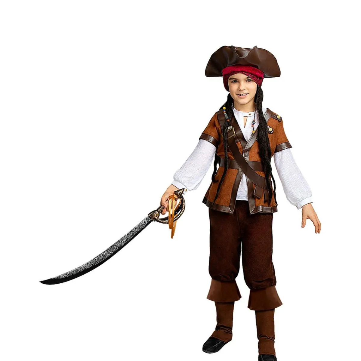 Disfraz de pirata para niño - Colección Caribe 5-6 años*Funidelia