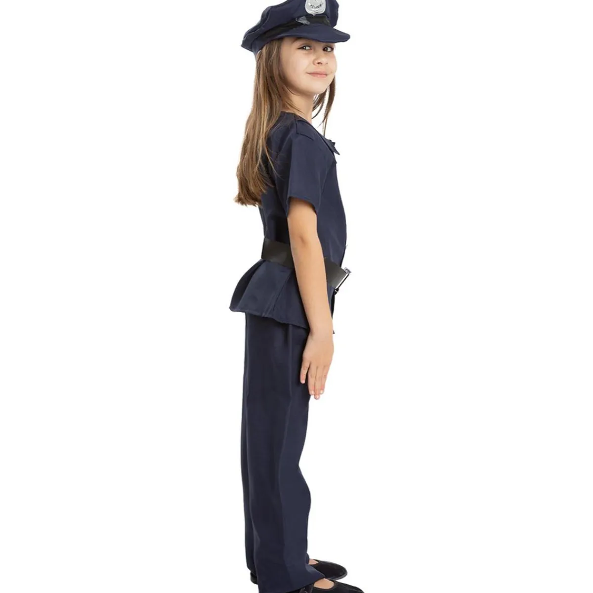 Hot Disfraz de policía para niños 7-9 años Halloween|Disfraces