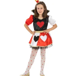 Disfraz de Reina de corazones para niña 7-9 años*Funidelia Discount
