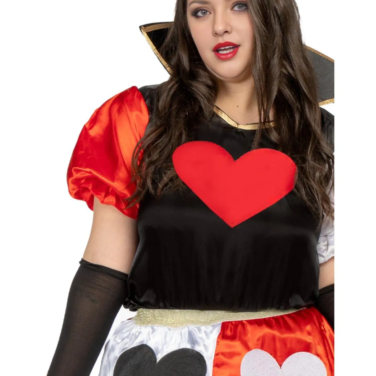 Hot Disfraz de Reina de corazones para mujer XL Disfraces|Halloween