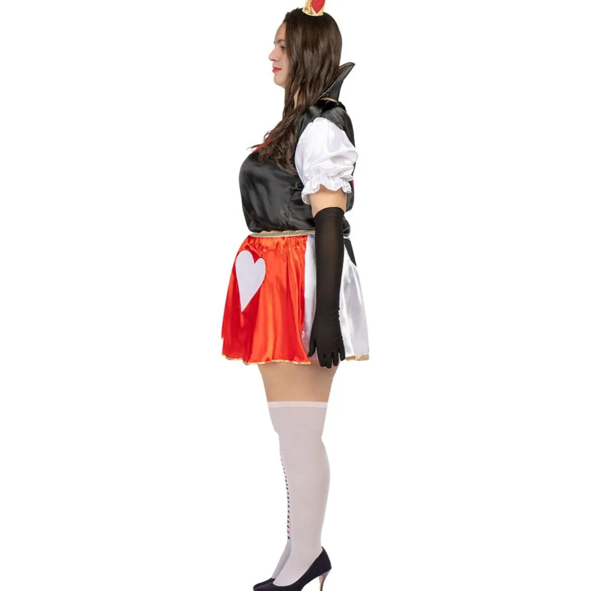 Hot Disfraz de Reina de corazones para mujer XL Disfraces|Halloween