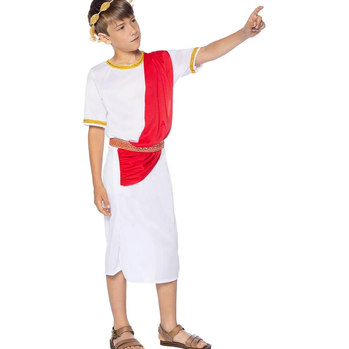 Disfraz de romano para niño 3-4 años*Funidelia Discount