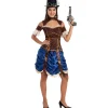 Sale Disfraz de Steampunk corto para mujer XL Disfraces|Halloween