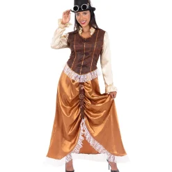Disfraz de Steampunk largo para mujer XL*Funidelia Outlet
