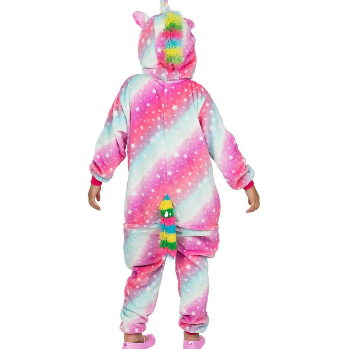 Disfraz de unicornio multicolor onesie para niños 3-4 años*Funidelia Hot