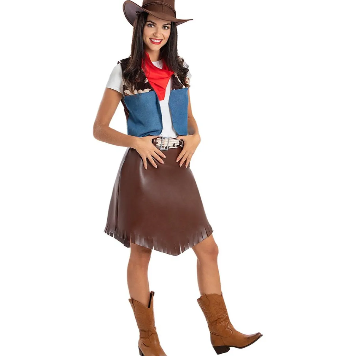Online Disfraz de vaquera para mujer L-XL Disfraces|Halloween