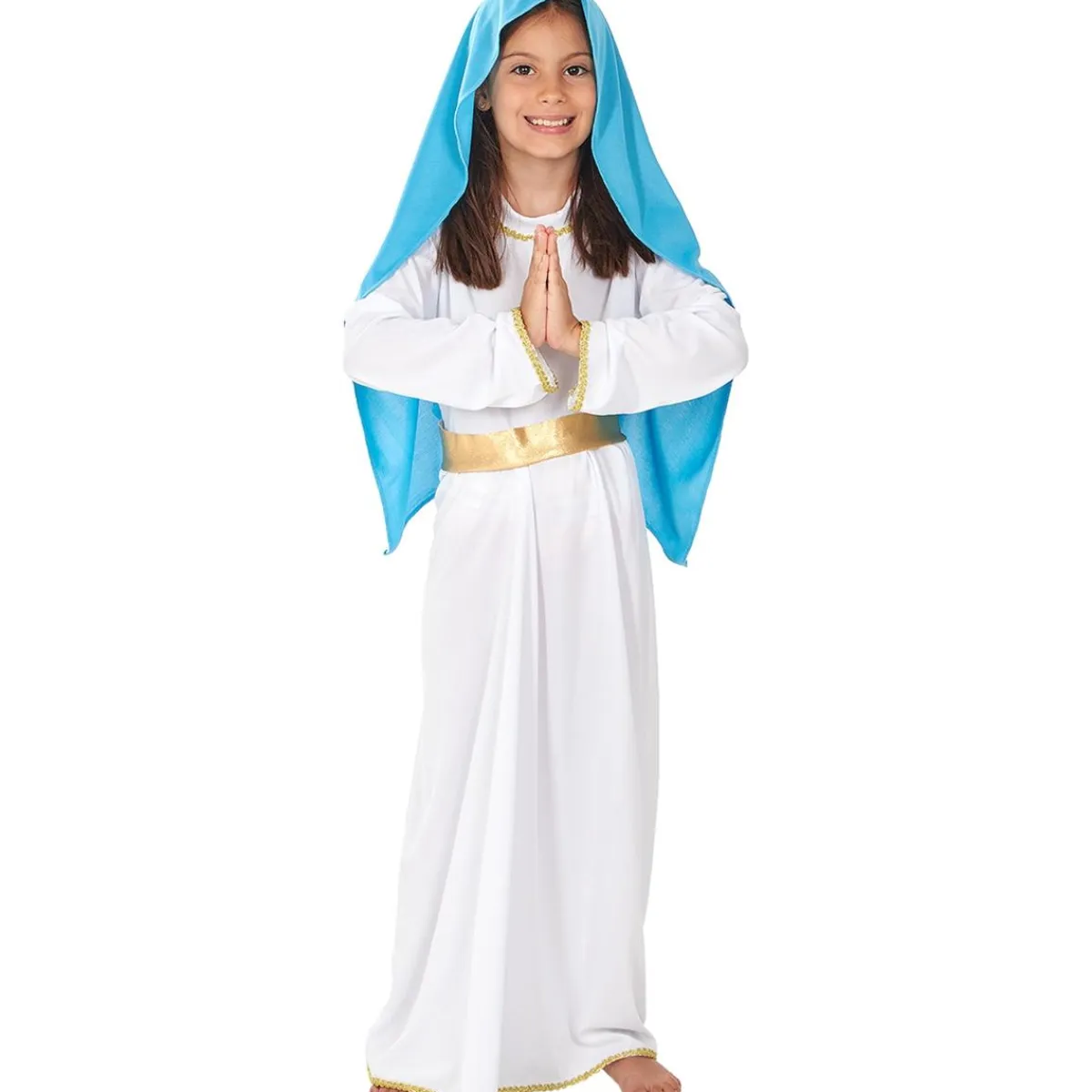 Disfraz de Virgen María niña 10-12 años Disfraces|Halloween