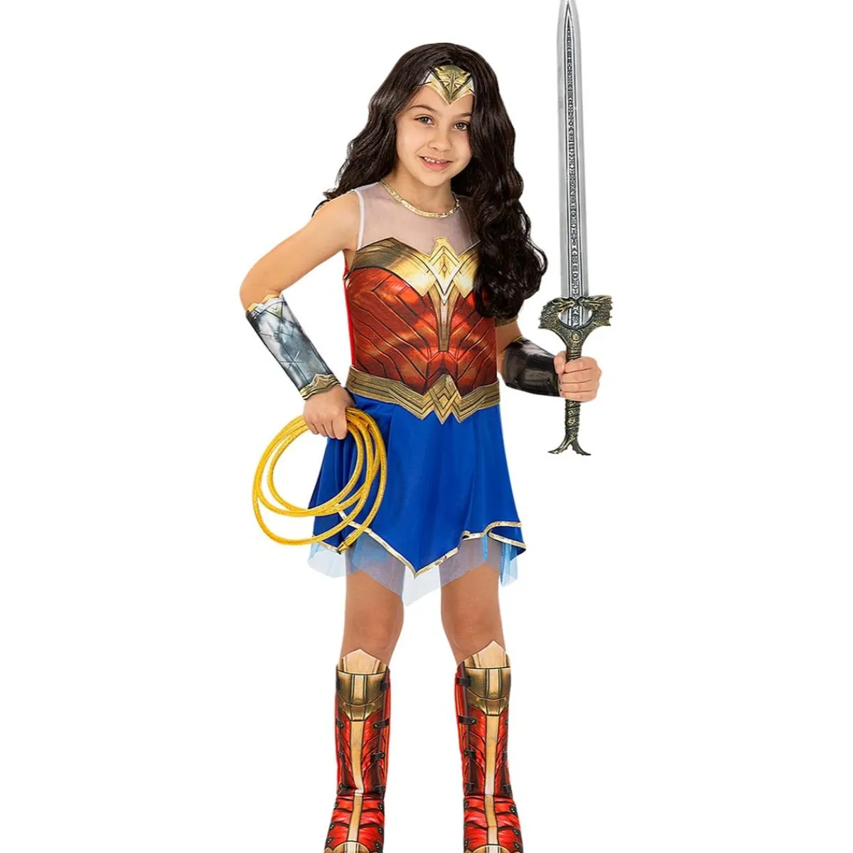 Disfraz de Wonder Woman 1984 para niña 7-9 años Disfraces|Halloween