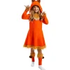 New Disfraz de zorro para niña 7-9 años Halloween|Disfraces