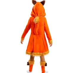New Disfraz de zorro para niña 7-9 años Halloween|Disfraces