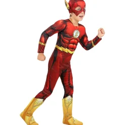 Outlet Disfraz Flash Musculoso niño 5-6 años Halloween|Disfraces