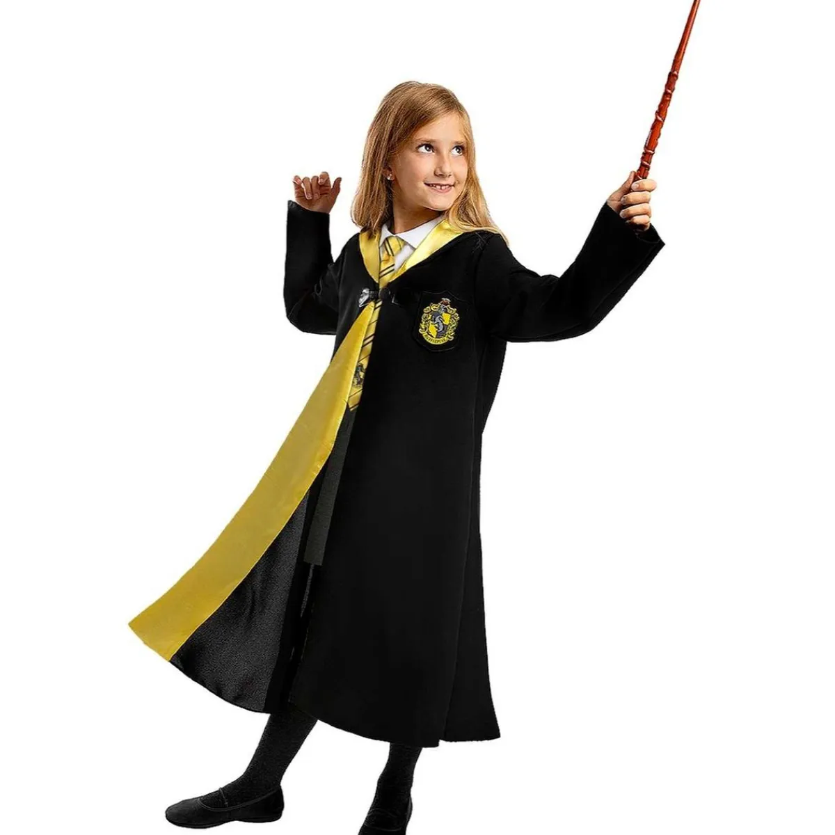 Disfraz Hufflepuff Harry Potter niño 7-9 años Halloween|Disfraces