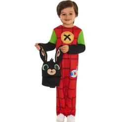 Best Disfraz infantil de Bing - Talla 3 años (93-99 cm) Disfraces|Halloween