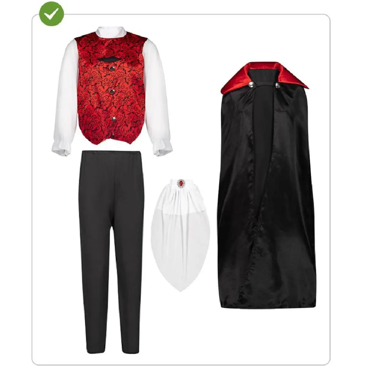 Disfraz infantil de Conde Drácula (5-6 años)*Funidelia Outlet