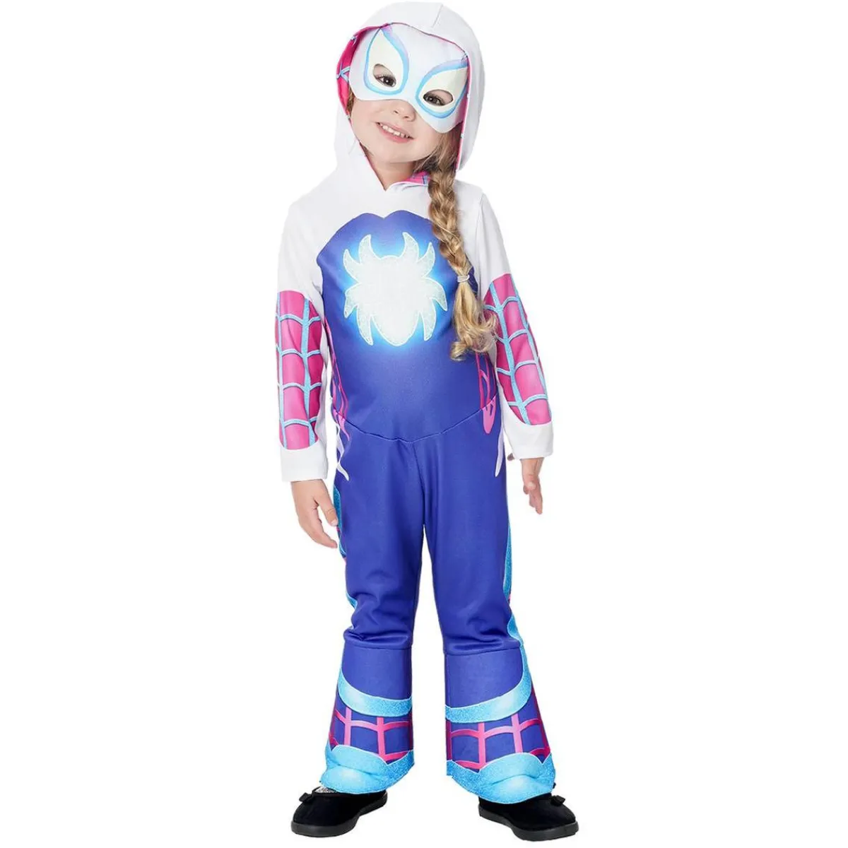 Disfraz infantil Ghost Spider Glow in the Dark 3-4 años*RUBIE'S Best