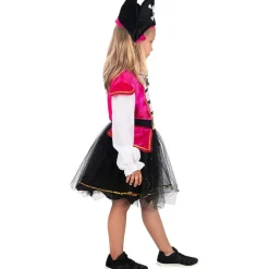 Disfraz pirata rosa para niña 3-4 años*Funidelia New