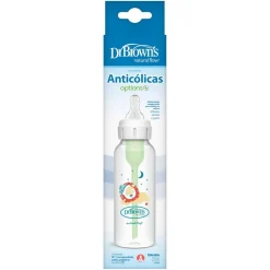 Clearance - Biberón Anticólico Options+ Boca Estrecha 250 ml - León Biberones Y Chupetes·Biberones