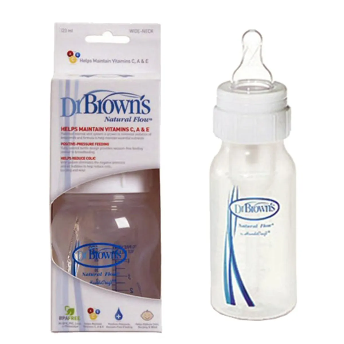 Dr. Brown´s - Biberón Options Dr. Brown’s Boca Ancha 150ml*DR BROWN´S Outlet