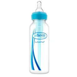 Dr. Brown's - Biberón Options Estándar 250 ml Azul*DR BROWN´S Hot