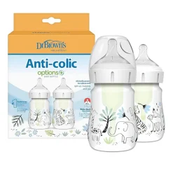 Hot - Pack 2 Biberones Options+ Boca Ancha 150ml - Selva Biberones Y Chupetes·Biberones