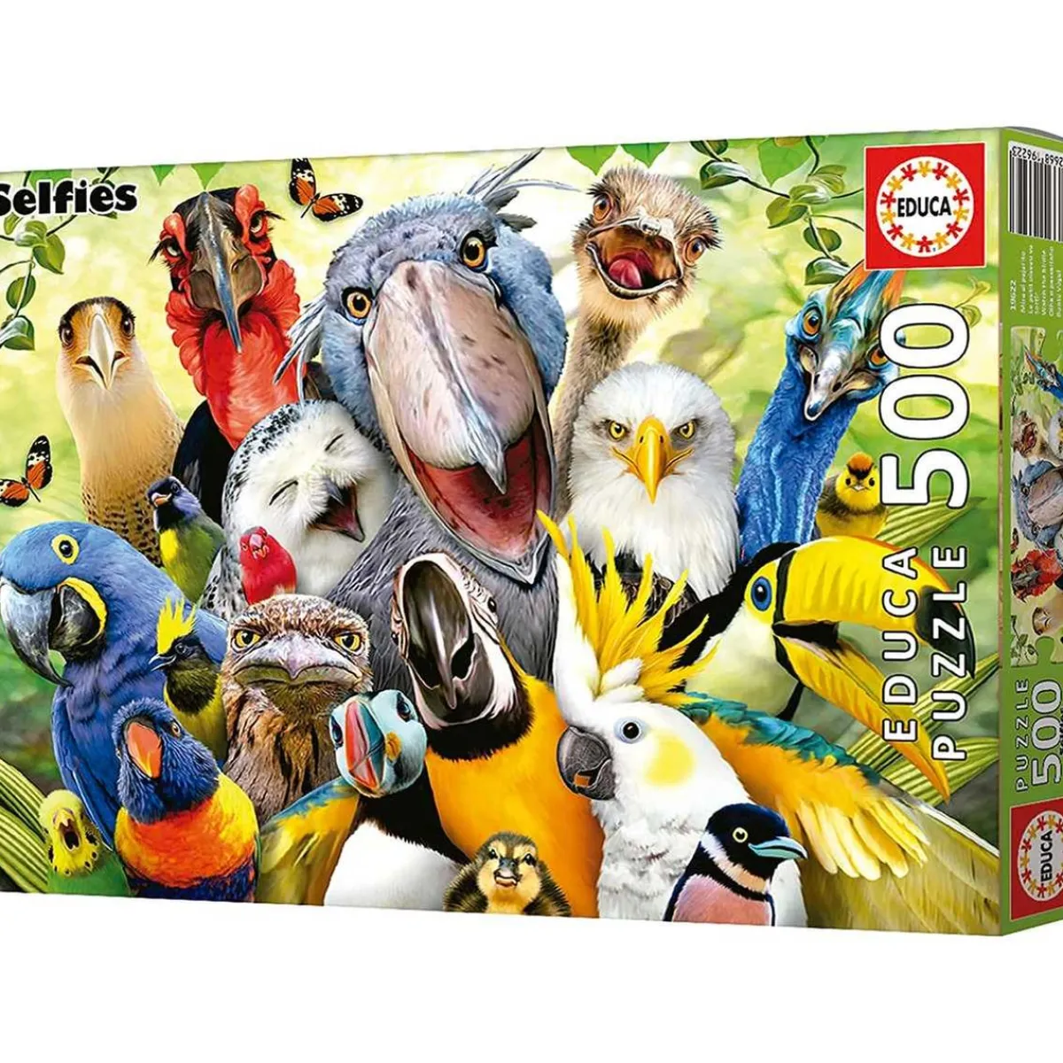 Best - Puzzle de pajarito: 500 piezas, 48x34 cm con Cola Fix para montaje ㅤ Juegos Y Puzzles