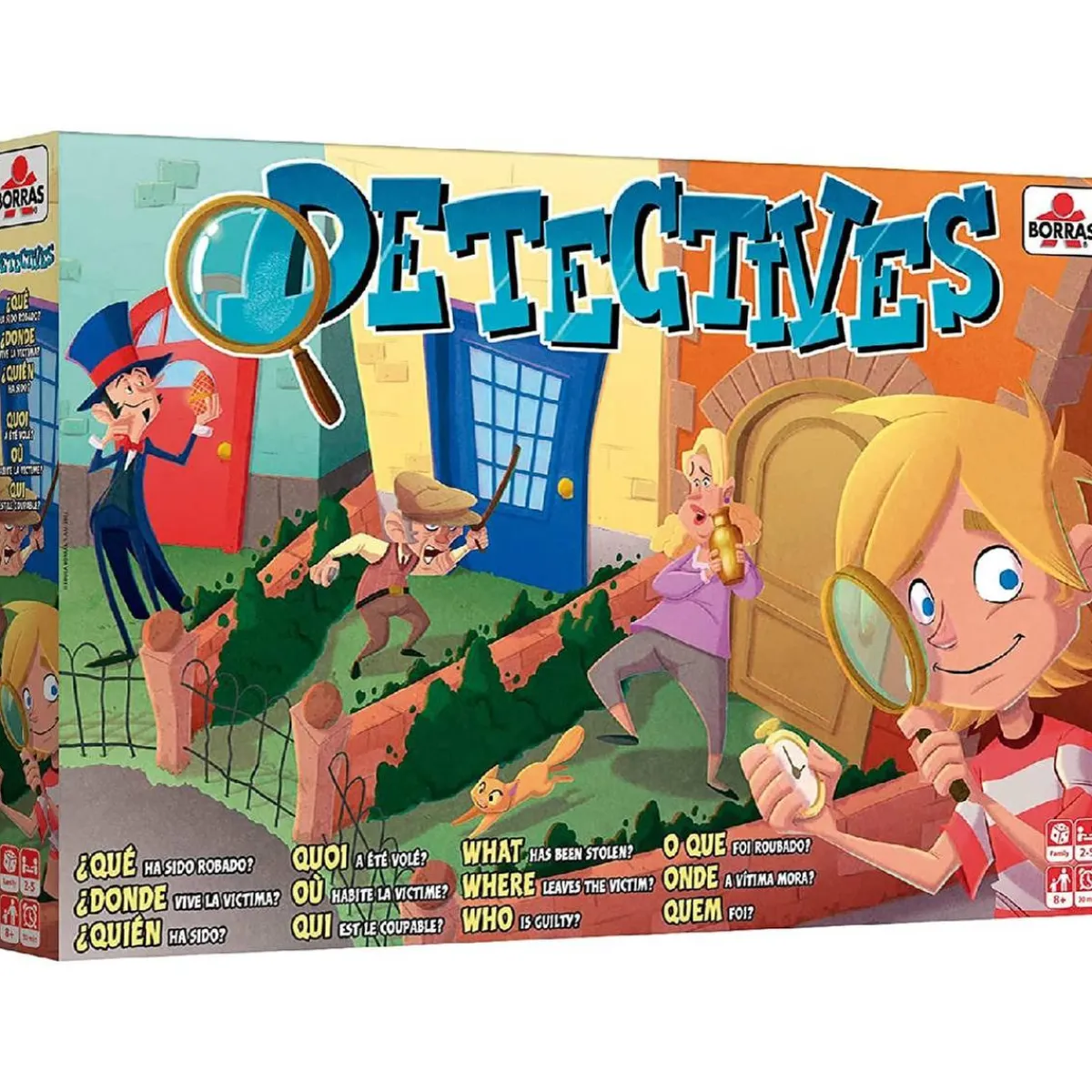 New Educa Borrás - Detectives - Juego de mesa Friki Zone|Juegos Y Puzzles