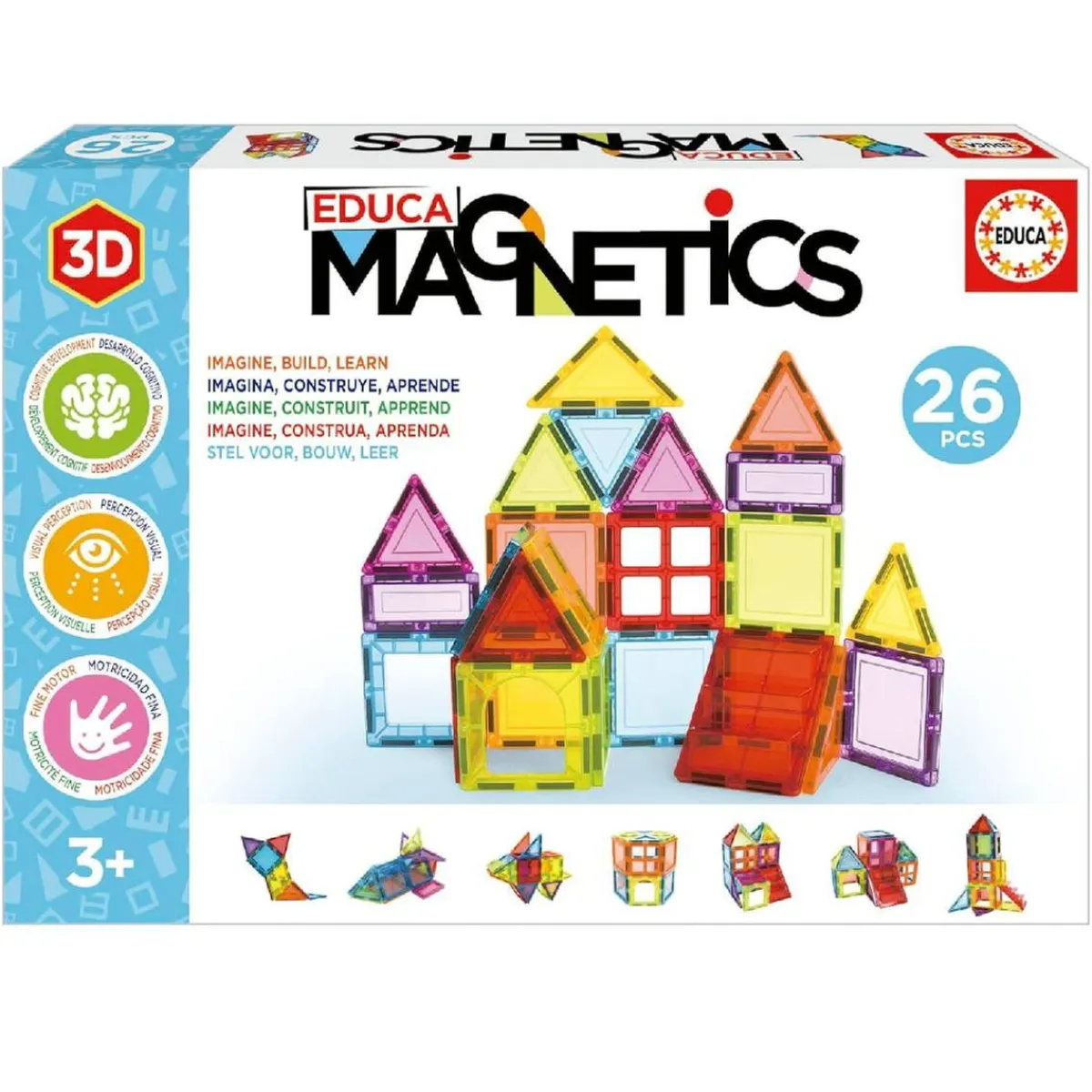 Educa Borrás - Educa Magnetics 26 piezas*EDUCA BORRAS