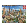 New Borrás - Símbolos de Europa - Puzzle 2000 piezas Juegos Y Puzzles