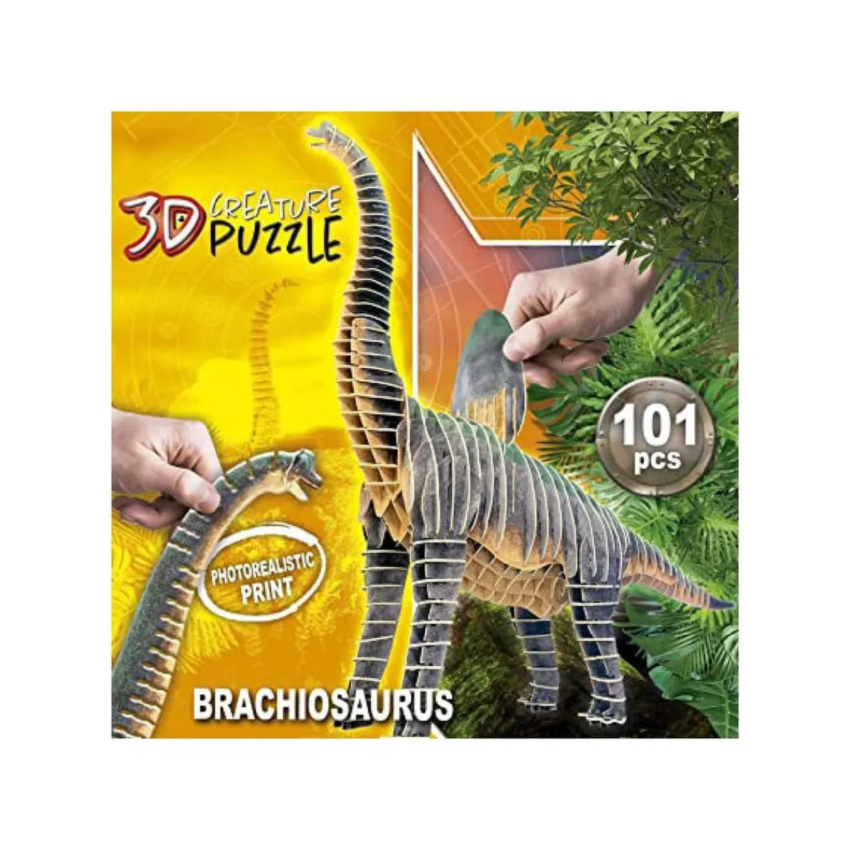 Educa Borrás - Brachiosaurus - Puzzle 3D de 101 piezas*EDUCA BORRAS Discount