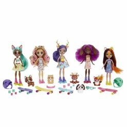 - City Tails - Pack 5 muñecas Skate*ENCHANTIMALS Online
