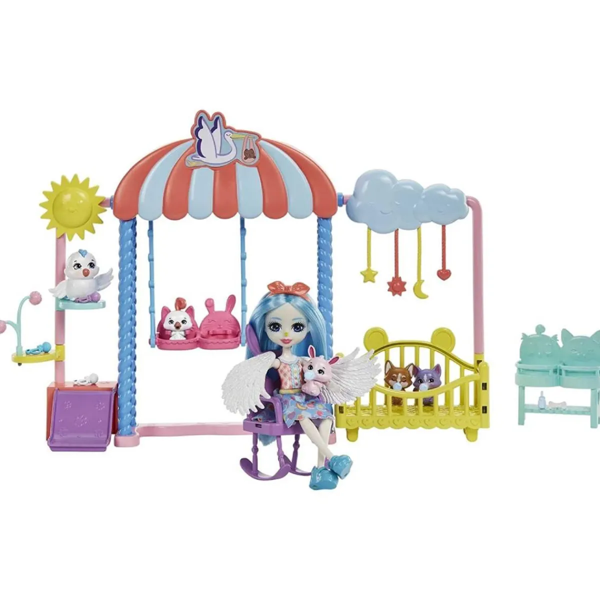 Online Enchantimals - Set de guardería Baby Best Friends Muñecas