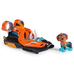 Energía - Patrulla Canina - Aerodeslizador de juguete con figura de acción de Zuma, luces y sonidos ㅤ*SPIN MASTER Online