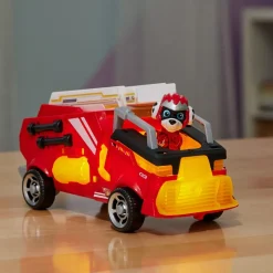 Outlet Energía - Patrulla Canina - Camión de bomberos de juguete con figura de acción de Marshall, luces y sonidos ㅤ Coleccionables Y Mini Mundos