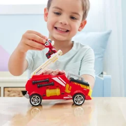 Outlet Energía - Patrulla Canina - Camión de bomberos de juguete con figura de acción de Marshall, luces y sonidos ㅤ Coleccionables Y Mini Mundos