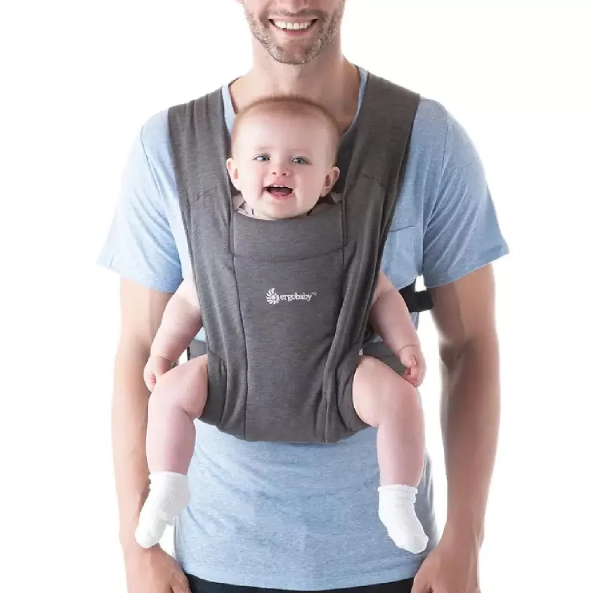 - Mochila Portabebé Embrace Cotton Gris*ERGOBABY Sale