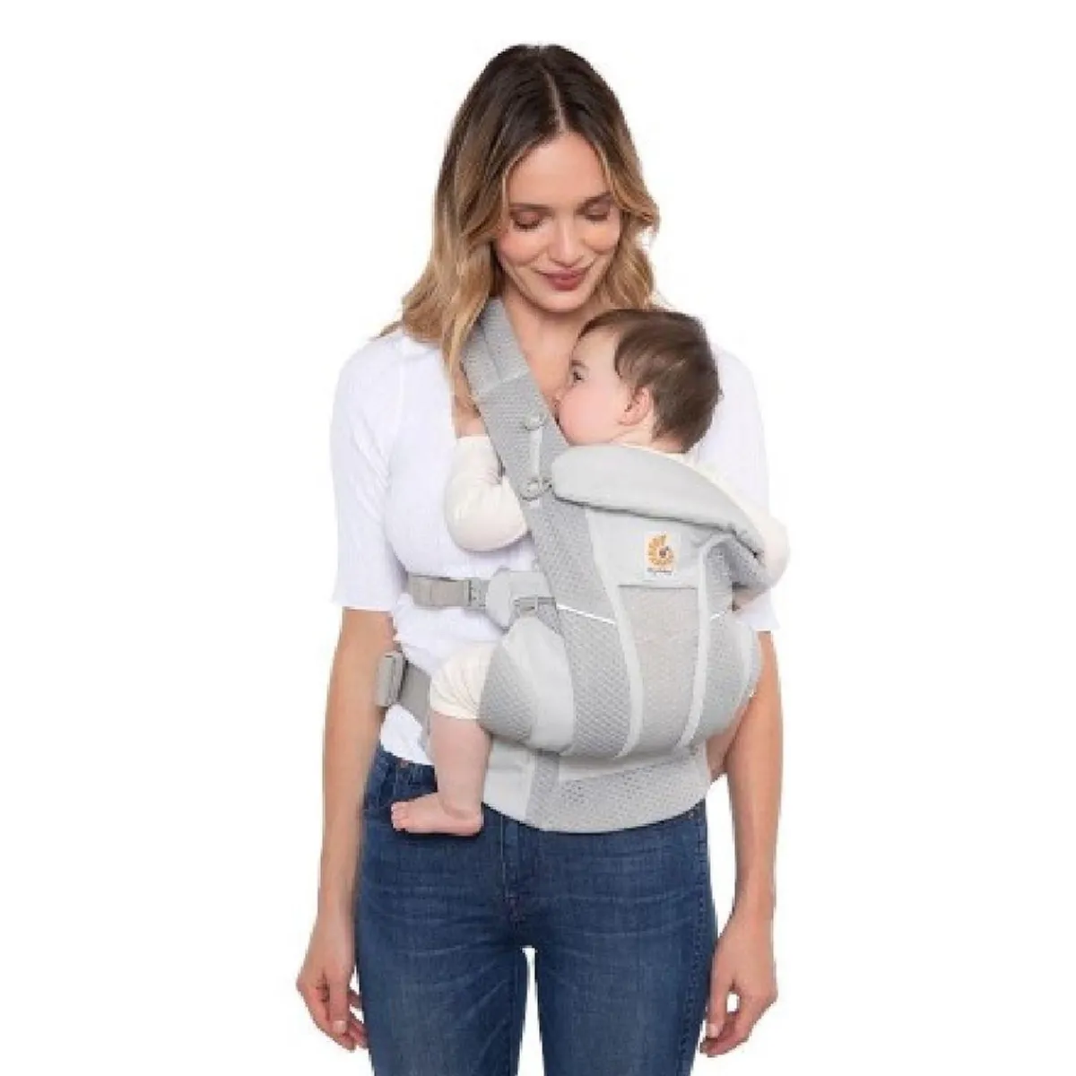 Best - Mochila Porteo Omni Breeze Gris Perla Portabebés Y Bici·Portabebés Y Mochilas