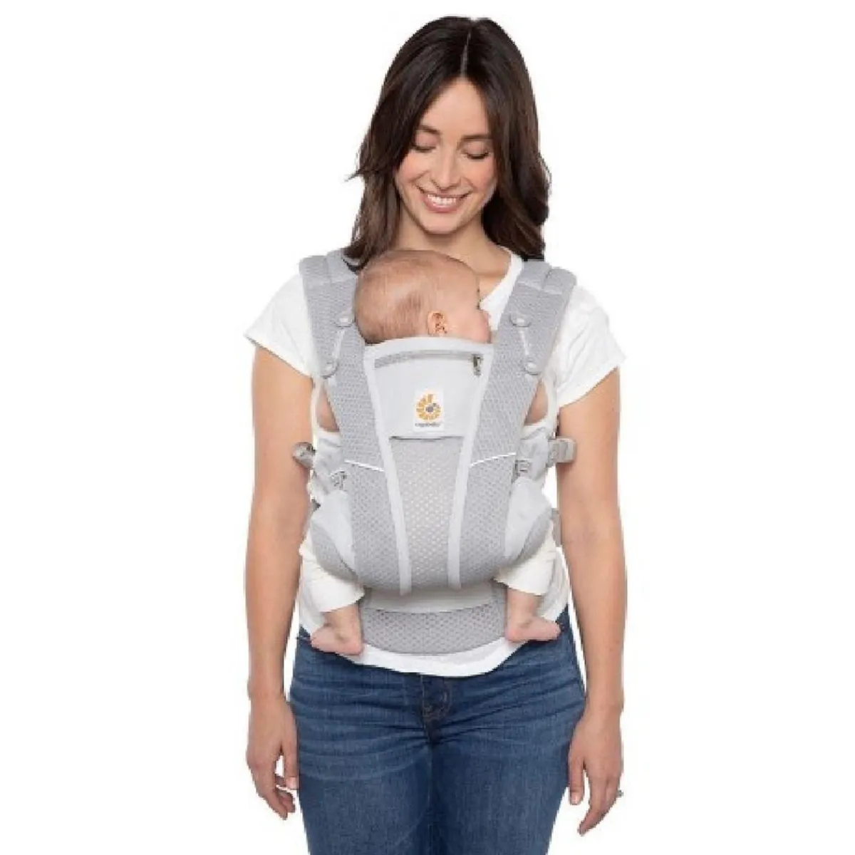 Best - Mochila Porteo Omni Breeze Gris Perla Portabebés Y Bici·Portabebés Y Mochilas