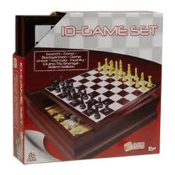 Hot Estuche 10 juegos de madera - juego de mesa Friki Zone|Juegos Y Puzzles