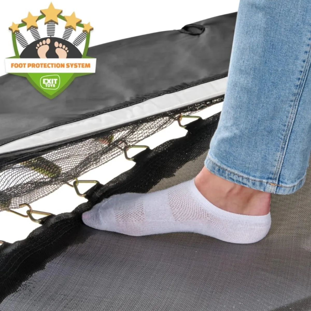Clearance Exit - Cama elástica Allure Premium 244 x 427 cm negro Camas Elásticas