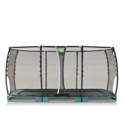 Outlet Exit - Cama elástica de suelo Allure Premium 244 x 427 cm verde Camas Elásticas