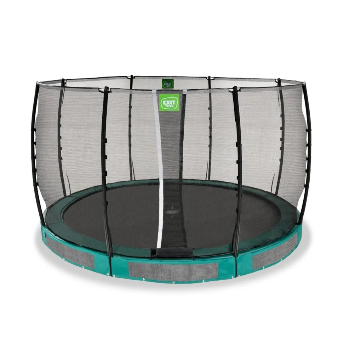 Exit - Cama elástica de suelo Allure Classic 366 cm verde*Exit Toys Sale