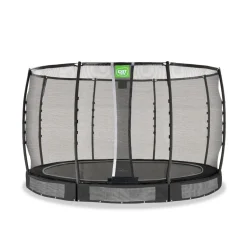 Hot Exit - Cama elástica de suelo Allure Premium 366 cm negro Camas Elásticas