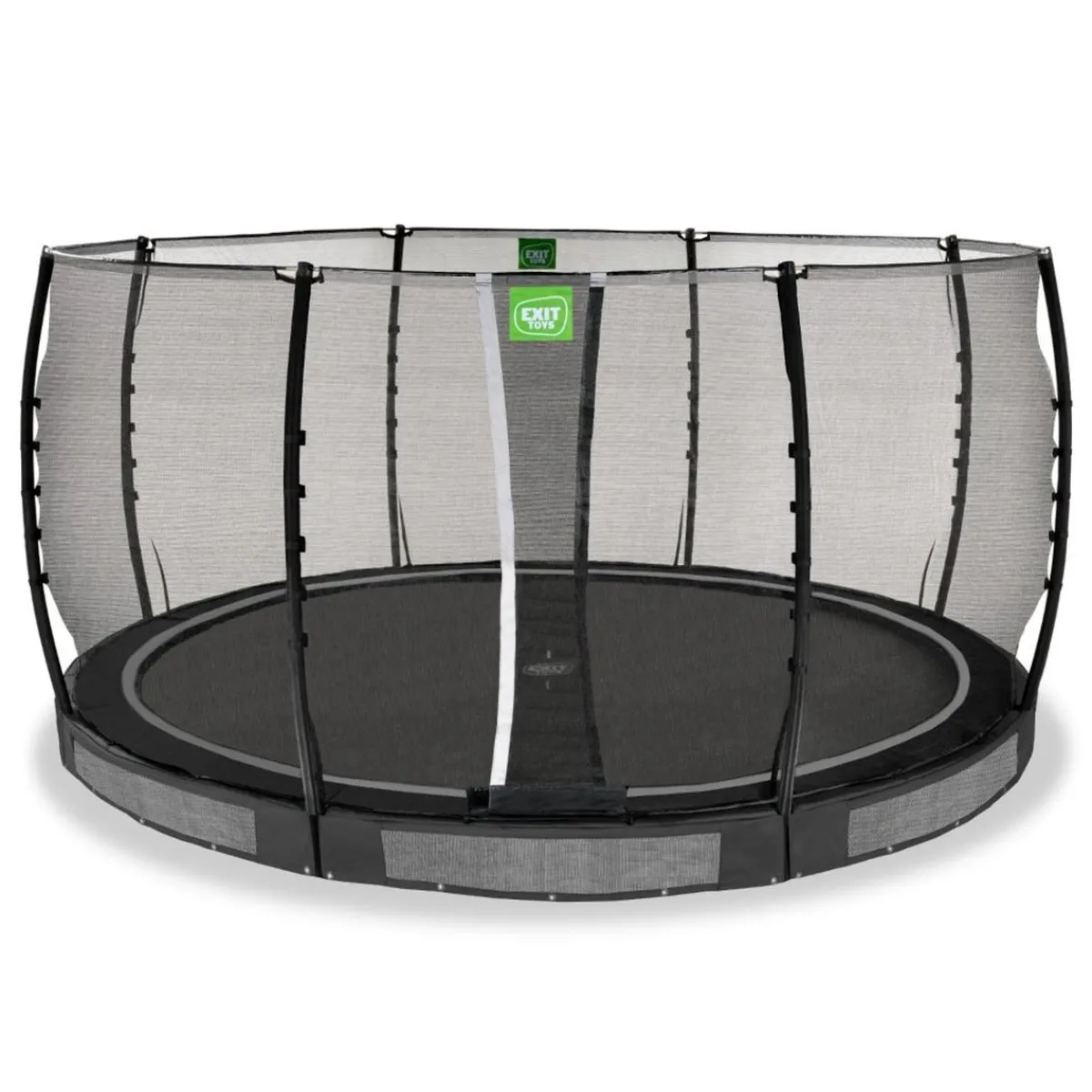 Exit - Cama elástica de suelo Allure Classic 427 cm negro*Exit Toys Best