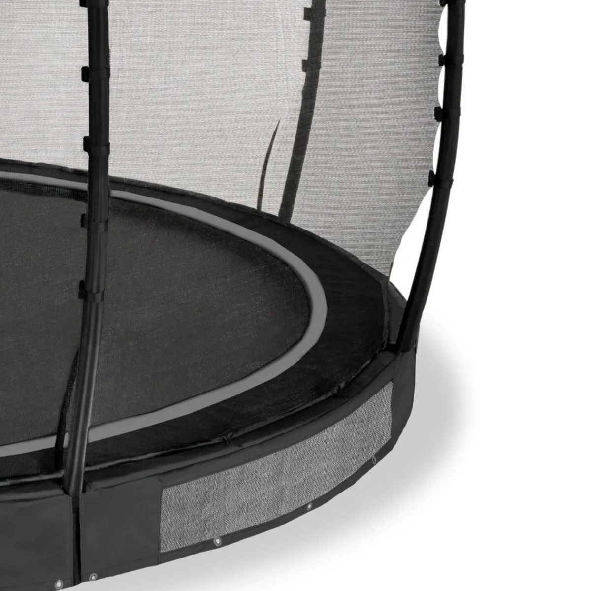 Exit - Cama elástica de suelo Allure Classic 427 cm negro*Exit Toys Best