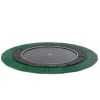 Exit - Cama elástica de suelo Dynamic 427 cm negro con perímetro de seguridad*Exit Toys