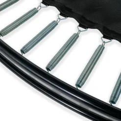 Exit - Cama elástica de suelo Dynamic 427 cm negro con perímetro de seguridad*Exit Toys