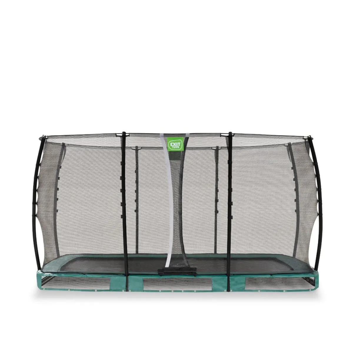 Hot Exit - Cama elástica de suelo Allure Classic 214 x 366 cm verde Camas Elásticas
