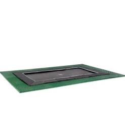 Exit - Cama elástica de suelo Dynamic 305 x 519 cm negro con perímetro de seguridad*Exit Toys Discount