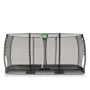 Exit - Cama elástica de suelo Allure Classic 244 x 427 cm negro*Exit Toys Discount