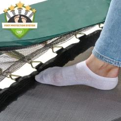 Exit - Cama elástica de suelo Allure Classic 305 cm verde Camas Elásticas